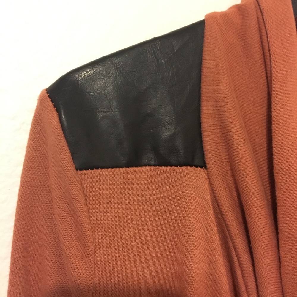 • Bronze High-Low Cardi • - Picture 2 of 3